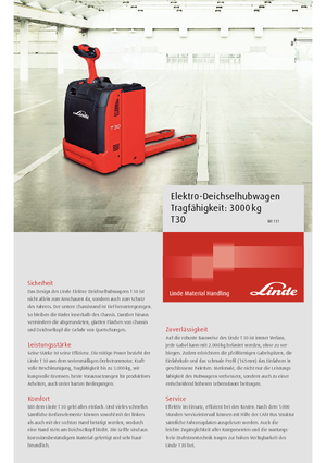 Dizalice za palete Linde T 30
