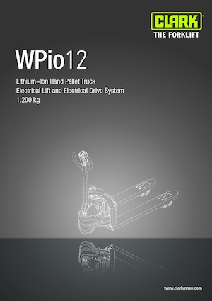 Dizalice za palete Clark Wpio 12