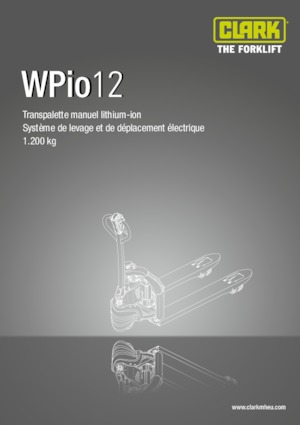 Dizalice za palete Clark Wpio 12