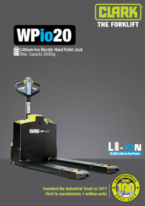 Dizalice za palete Clark Wpio 20