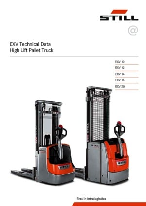 Hodajući viličar Still EXV 14 C