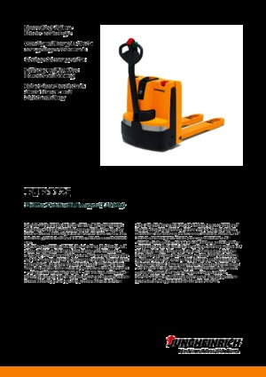 Dizalice za palete Jungheinrich EJE 112i