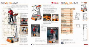 Vertikalna podizna platforma s jednim jarbolom Faraone Elevah 50 Move