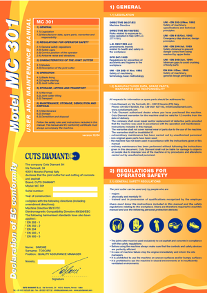 Pile za pod Cuts Diamant MC 301 HB