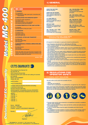 Pile za pod Cuts Diamant MC 400 HD