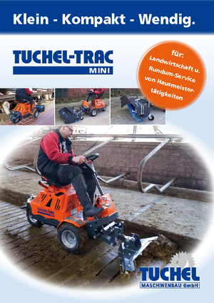 Benzinska komunalna multifunkcionalna vozila Tuchel Mini H8