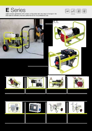 Benzinski generatori struje PRAMAC Lifter E 8000