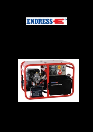 Benzinski generatori struje Endress ESE 1006 DBS GT ES