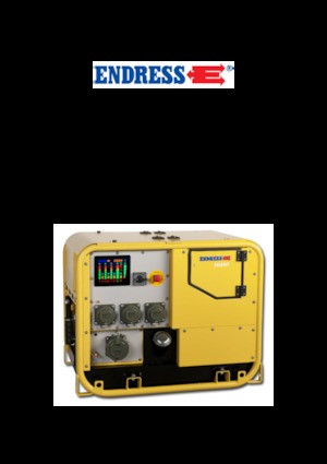 Benzinski generatori struje Endress ESE 957 DBG ES DIN Super Silent