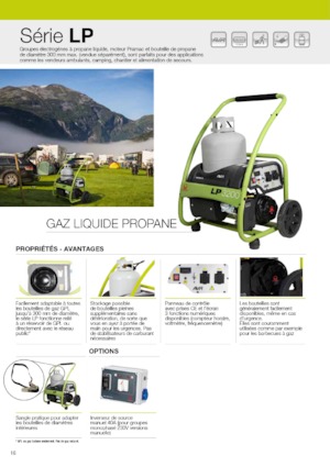 Benzinski generatori struje PRAMAC Lifter SP 8000