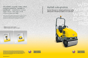 Jednosmjerni vibracioni nabijači ploča Wacker Neuson WP 1030 A