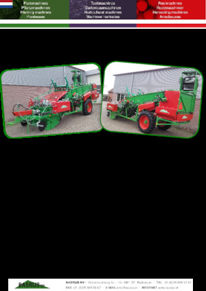 Kombajni za žetvu biljaka Basrijs Plant harvester medium large BRP/ML