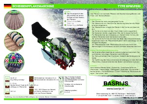 Strojevi za sadnju Basrijs Disc planter 560