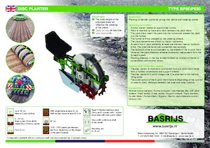 Strojevi za sadnju Basrijs Disc planter 560