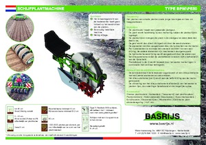 Strojevi za sadnju Basrijs Disc planter 560