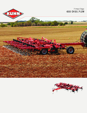 Pločasto-cinčana drljača Kuhn Krause 4000-33