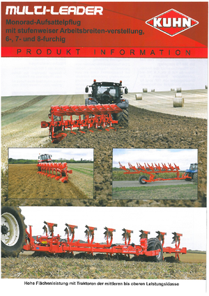 Plugovi Kuhn Multi-Leader 8 T