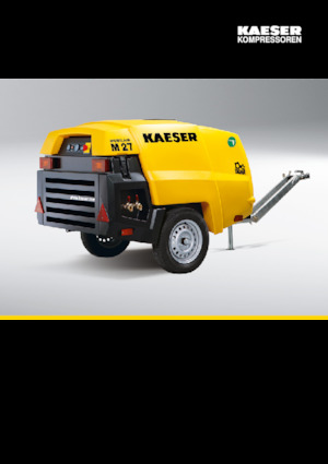 Prijenosni zračni kompresori - dizel, električni, benzinski Kaeser Mobilair M 31E/10 bar 