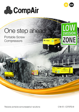 Prijenosni zračni kompresori - dizel, električni, benzinski CompAir C14-12