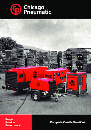 Prijenosni zračni kompresori - dizel, električni, benzinski Chicago Pneumatic CPS 2-12 