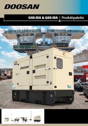 Dizelski generatori Doosan G80-IIIA 