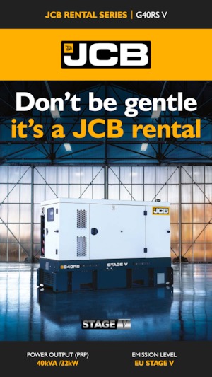 Dizelski generatori JCB G40RS