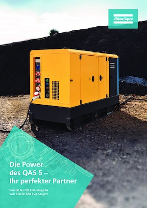 Dizelski generatori Atlas Copco QAS 5 80