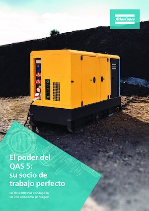 Dizelski generatori Atlas Copco QAS 5 80