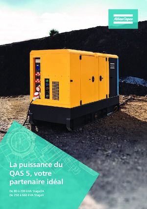 Dizelski generatori Atlas Copco QAS 5 80