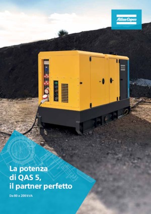 Dizelski generatori Atlas Copco QAS 5 80