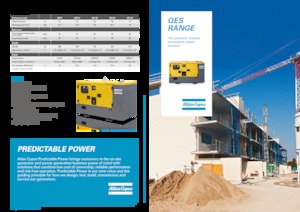 Dizelski generatori Atlas Copco QES 14