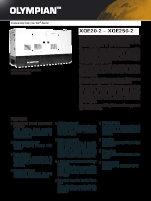 Dizelski generatori Caterpillar XQE100