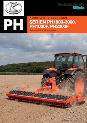 Roto drljače Kubota PH2450F 