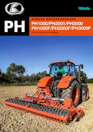 Roto drljače Kubota PH3450F