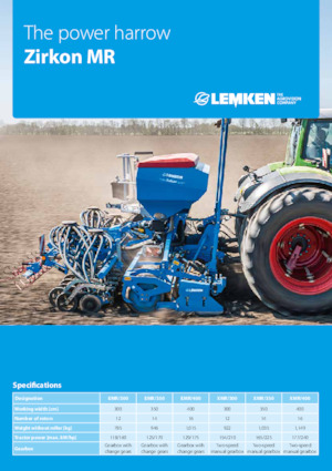 Roto drljače Lemken Zirkon XMR/300