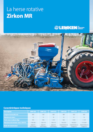 Roto drljače Lemken Zirkon XMR/300