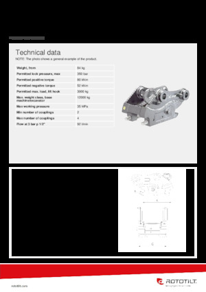 Brze spojke Rototilt® QC45-4 