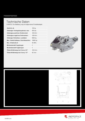 Brze spojke Rototilt® QC60-4 