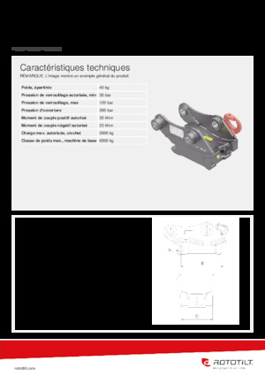 Brze spojke Rototilt® S40 