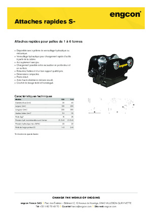 Brze spojke engcon S40