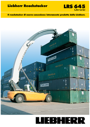 Dohvatni slagač Liebherr LRS 645 Litronic