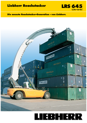 Dohvatni slagač Liebherr LRS 645 Litronic