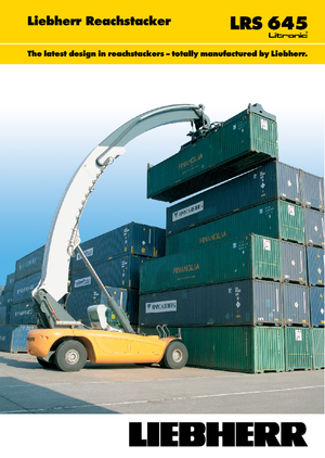 Dohvatni slagač Liebherr LRS 645 Litronic
