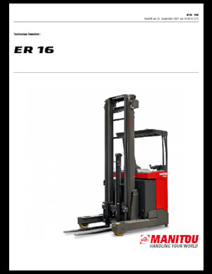 Pokretni kamioni Manitou ER 16