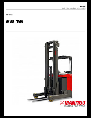 Pokretni kamioni Manitou ER 16