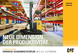 Pokretni kamioni Caterpillar NRM25N3