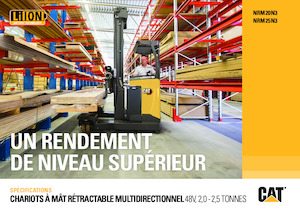 Pokretni kamioni Caterpillar NRM25N3