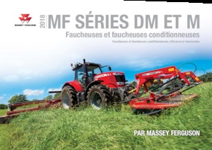 Stražnje montirane kosilice - disk s kondicionerom Massey Ferguson DM367 TL-V-RC