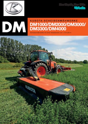 Stražnje montirane kosilice - disk bez kondicionira Kubota DM2032