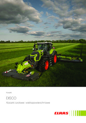 Stražnje montirane kosilice - disk s kondicionerom Claas Disco 9300 C Auto Swather 